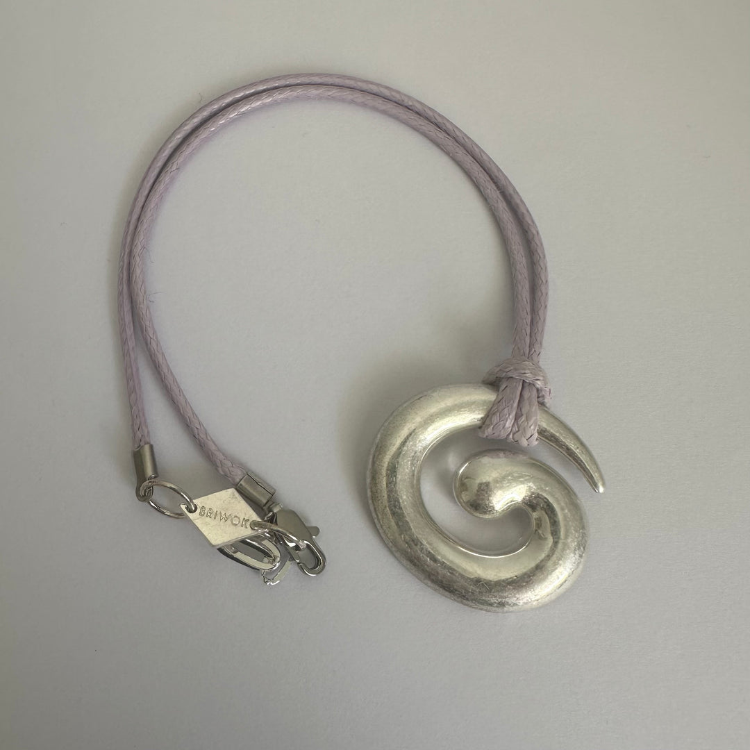 Silver Swirl Necklace